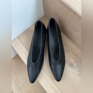 Brand new Super Soft Lambskin Leather Black Pumps – Comfortable Office Heels